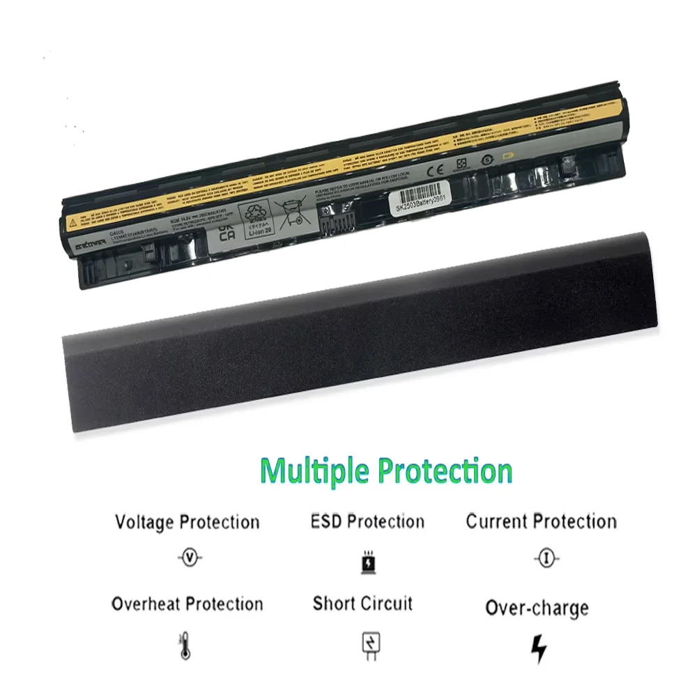 SKOWER L12M4E01 بطارية الكمبيوتر المحمول لينوفو IdeaPad G400S G405S G500S G510S S410P Z710 Z40 Z50 G40-70 L12L4A02 L12M4A02 L12S4E01