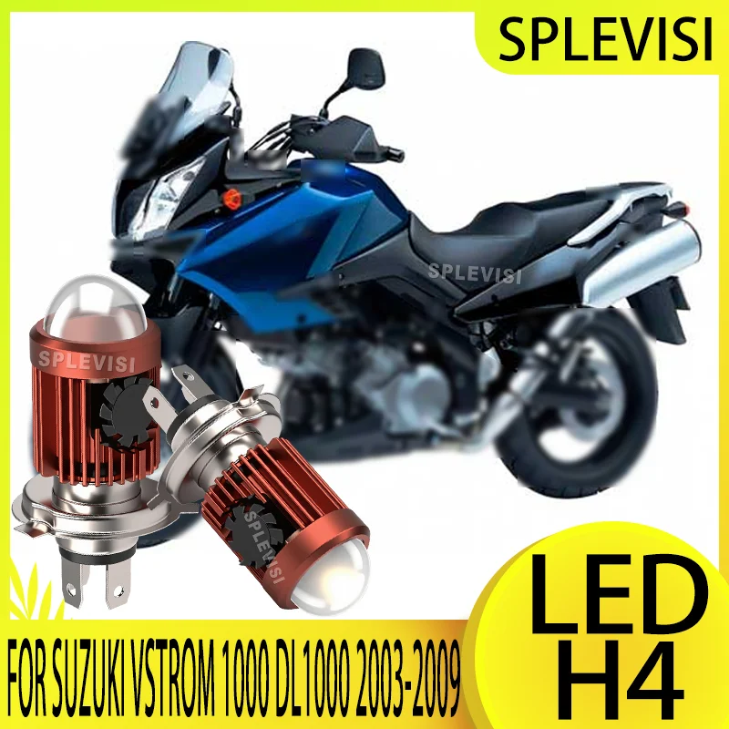 

Define Your Night: Crisp, Clean Beams from Our Lens H4 LED Lamp For Suzuki Vstrom 1000 DL1000 2003 2004 2005 2006 2007 2008 2009