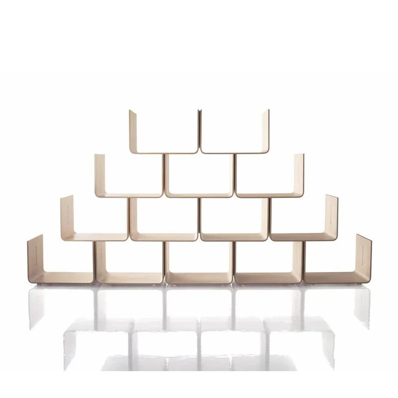 Estantería de módulos combinados