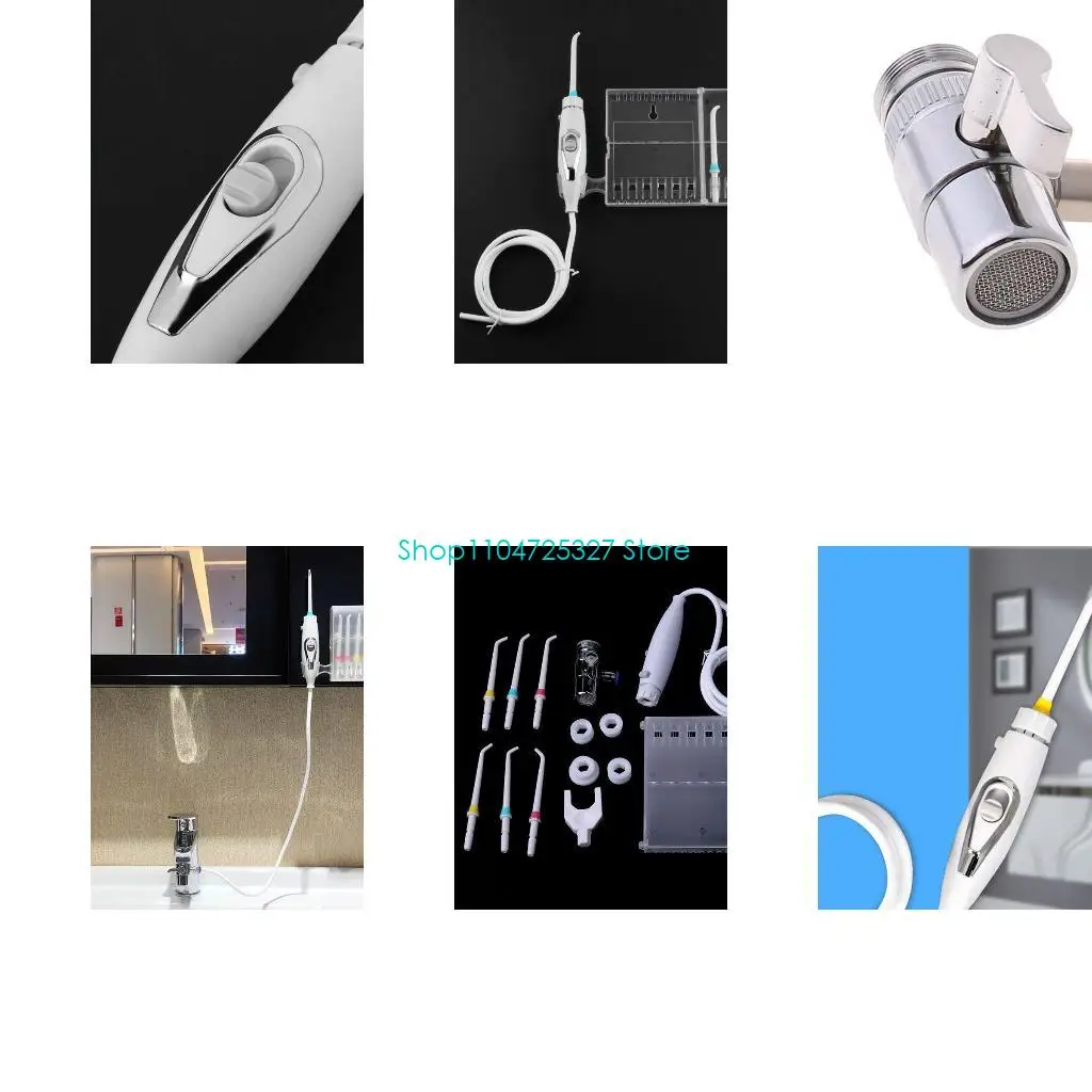 

D8KF Irrigator Faucet Water Jet Toothbrush Dental Tooth Cleaner