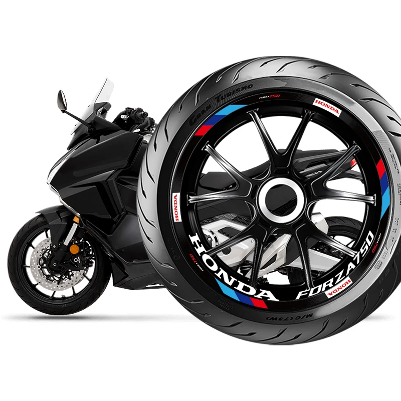 

Используется для HONDA FORZA750 аксессуары для мотоциклов ремонт ступицы колеса украшение светоотражающие наклейки наборы наклеек обода велосипеда наклейки