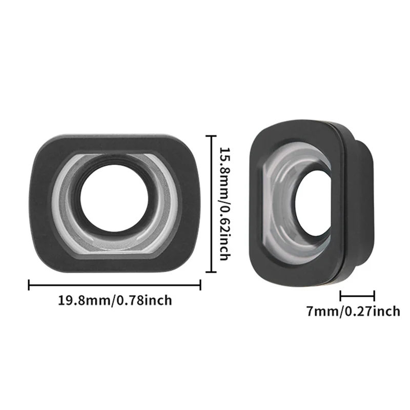 -MEOF مرشح عدسة زاوية واسعة Fordji FLIP تمديد عرض مرشح زاوية واسعة المشهد عدسة Gimbal مقبض ملحقات الكاميرا #5