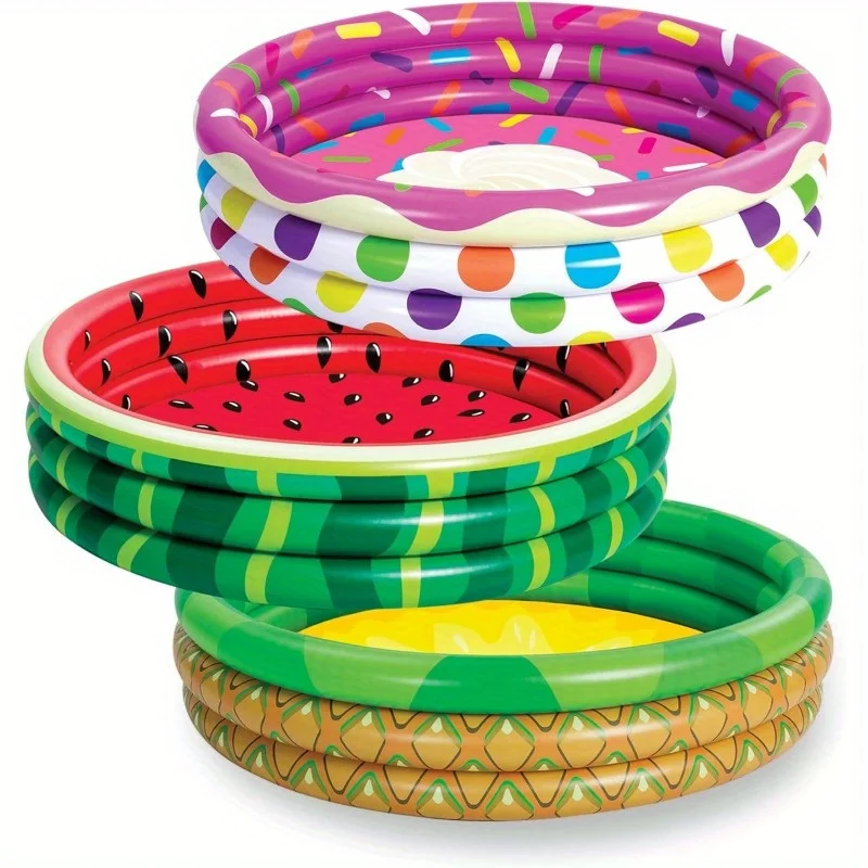 

JOYFY 3 Pack 45'' X 10'' Inflatable Kiddie Swimming Pool for Kids Summer Water Pool Baby Swimming Pool Pit Ball Pool