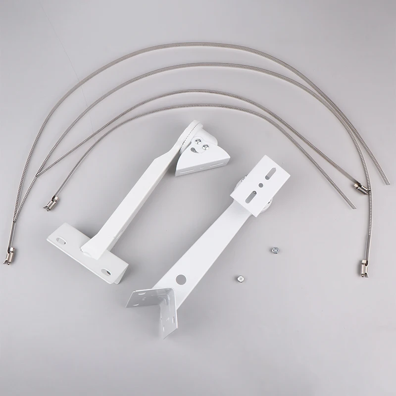 Monitoring Hoop Bracket Closed Circuit Camera Pole Hoop Bracket Monitoring Bracket Outdoor External Wall Corner Bracket