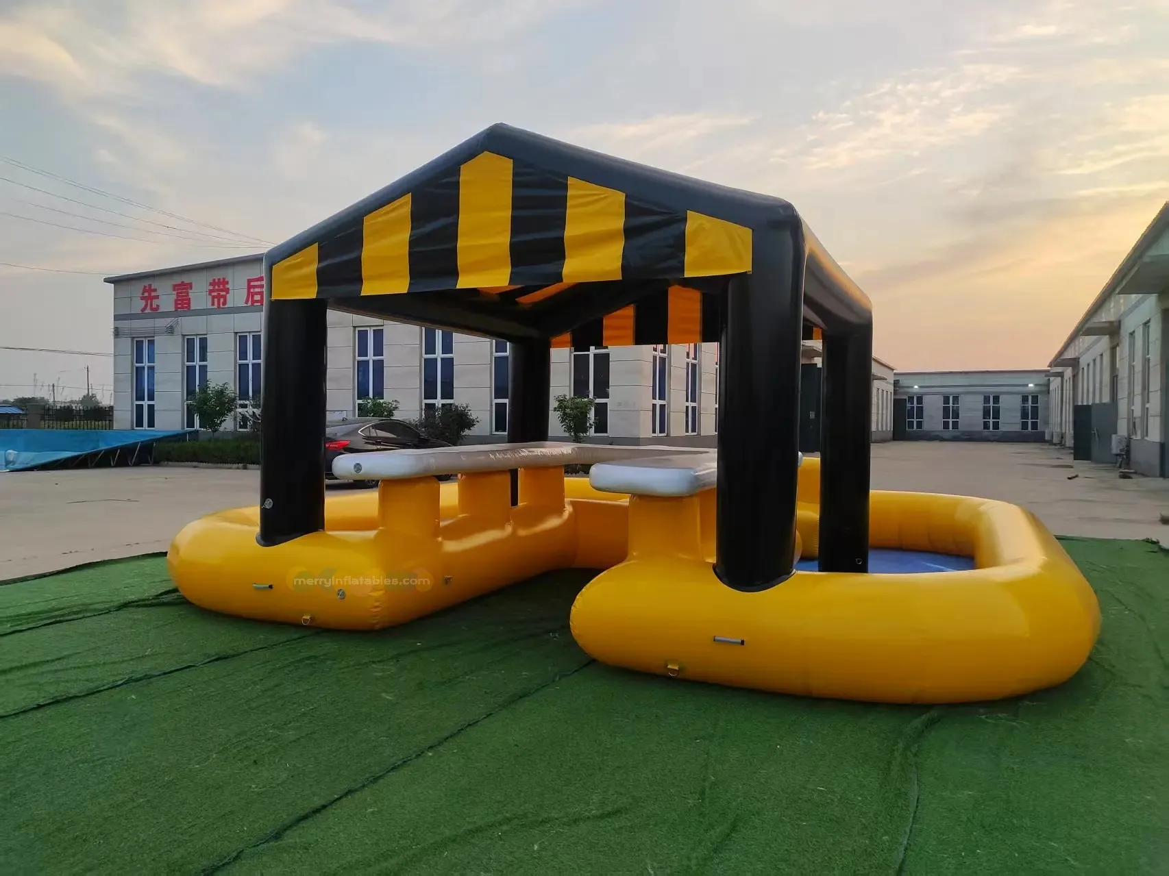 

Расслабляющий водный надувной бассейн-бар, водный надувной плавающий бассейн, спортивный бар, водный остров для отдыха