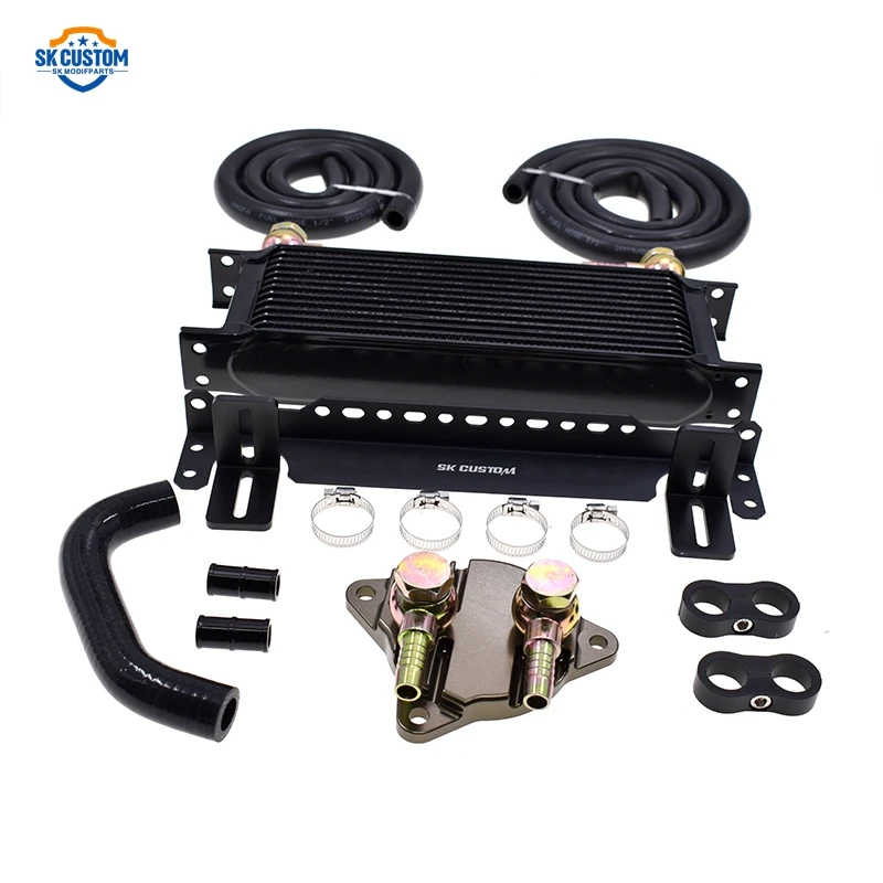 Transmission Oil Cooler Kit for Toyota Crown Reiz 3.0L Lexus GS300 IS300 6A/MT GRS182 GRX121 GRS196 Hose Kit