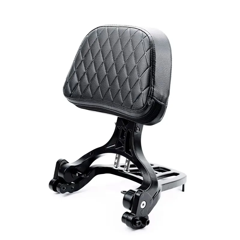 

2025 New Style Qianjiang Flash 350/300S Racing Accessories New Leather Front Bumper Guard Anti-Fall Bar Backrest Rack Modificati