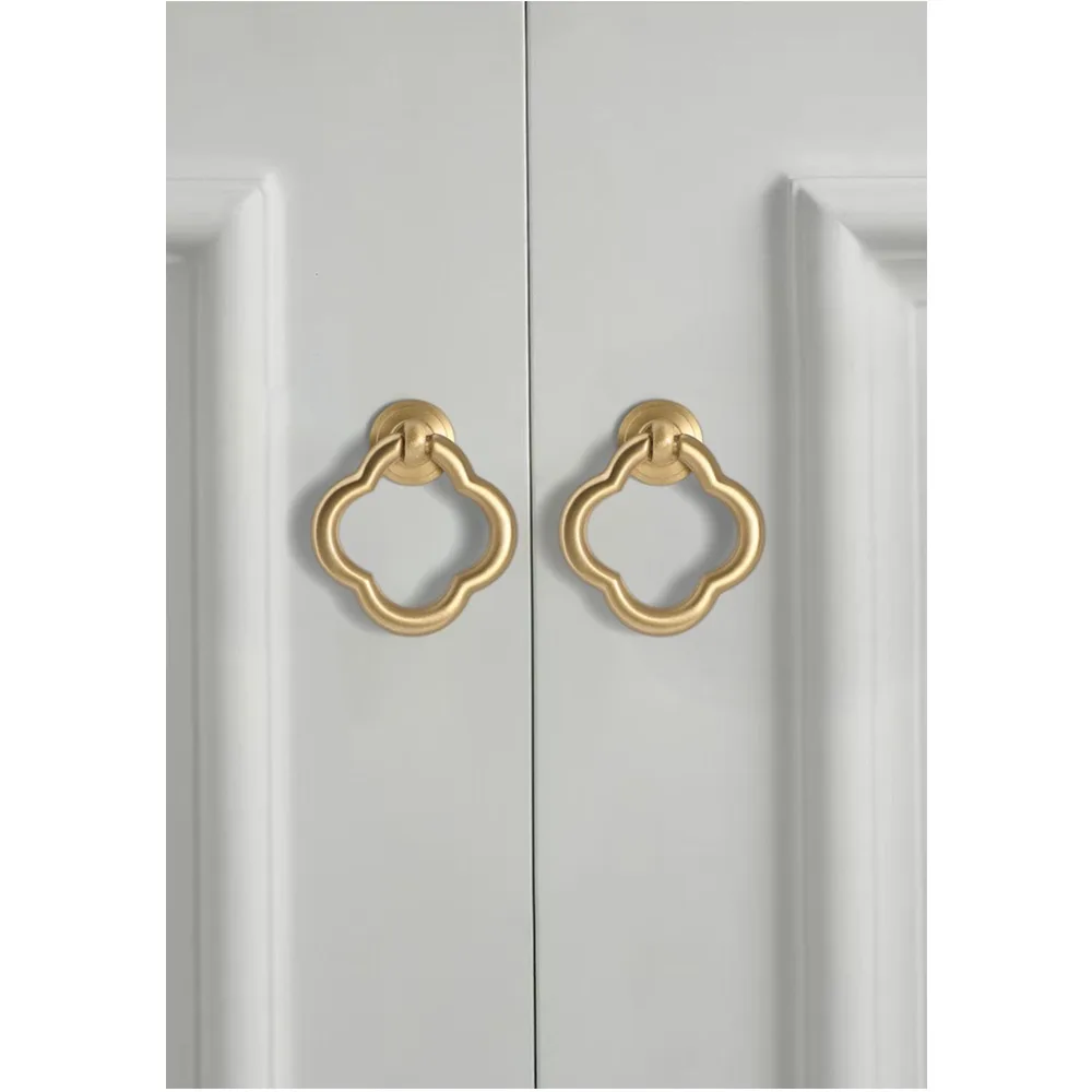 Pearl Golden Kitchen Cabinet Hardware Simplicity Furniture Handles for Doors Drawers Knob - Modern Minimalist Design