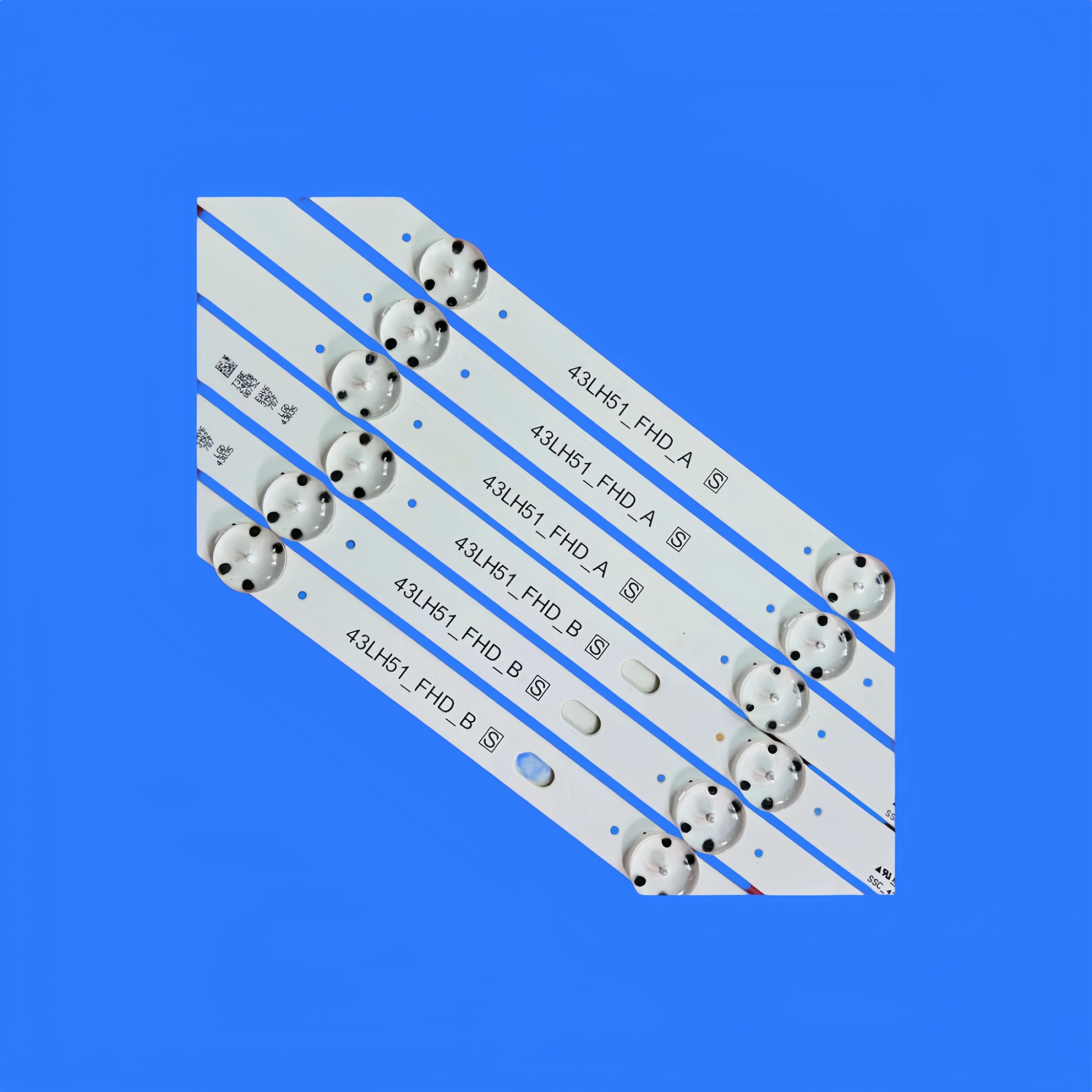 LED Backlight Strips For TV 43LH520V 43LH5600 43LH5700 LED Bars Band Rulers 43LH51_FHD_A S LGE_WICOP_FHD 43inch_FHD_B_REV02