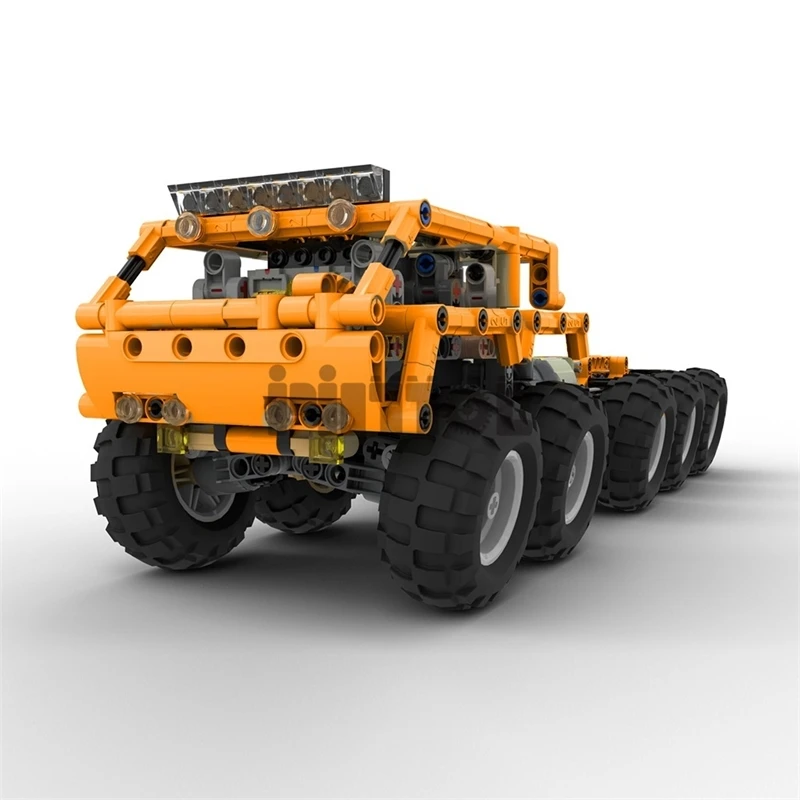 

MOC 25142 10x10 Snake Offroad Mini Tow Truck Buildable Bricks Set Rugged Toy For Kids And Adults Birthday Gift Desk Decor