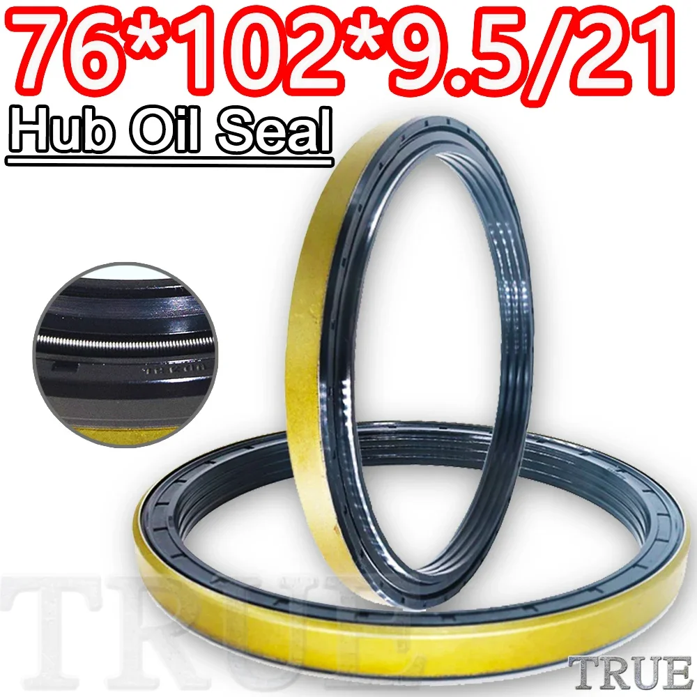 

Hub Oil Seal 76*102*9.5/21 For Tractor Cat 76X102X9.5/21 ISO 9001:2008 Shaft Motor FKM Combined New Holland High Quality AG