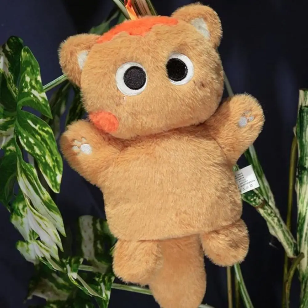 Burattino a mano con animali per gatti Simulazione storytelling Peluche ripiene Giocattoli per gatti Educazione precoce Burattino per storie con dita a mano morbida Regalo per bambini