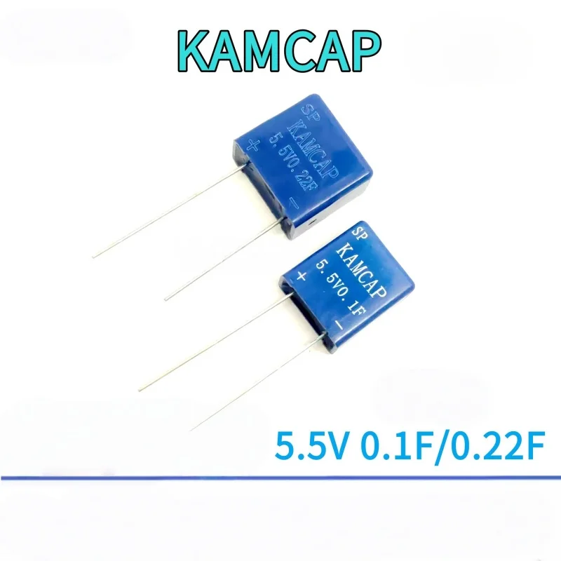 5.5V0.22F SP-5R5-Z224VYA16 Fully sealed waterproofing Farad capacitor KAMCAP