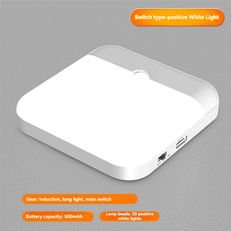

【Hot Selling】Motion Sensor Light Rechargeable LED Lamp For Bedroom Kitchen Stair Hallway Wardrobe Cupboard Lighting