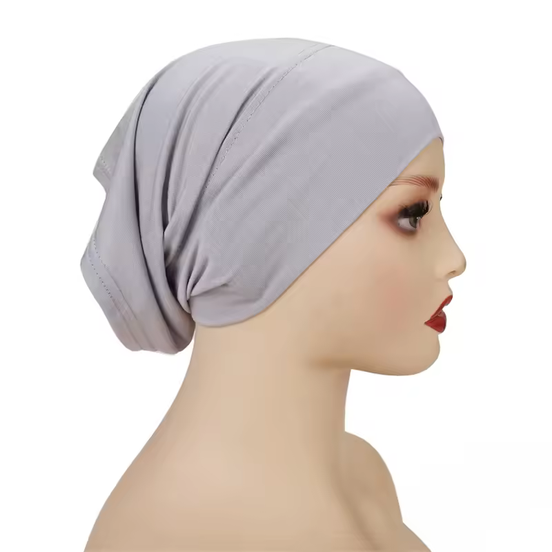 Cotton Modal Inner Hijab Undercap Muslim Turban Islam Underscarf Hijab Bonnet Soft Stretch HIjabs Tube Cap Turbante Mujer Hat - Image 27