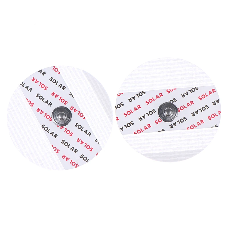 25PCS/Bag Non-Woven Electrode Pads Electrocardiogram Muscle Stimulator Electrode Patch Medical Disposable ECG EKG Accessories
