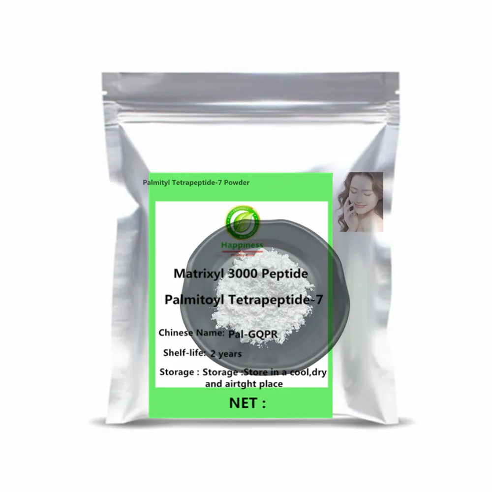 

High Purity Palmitoyl Tetrapeptide-7 Powder Matrixyl 3000 Anti-Wrinkle Anti-Aging Raw Material for Facial Essence Making