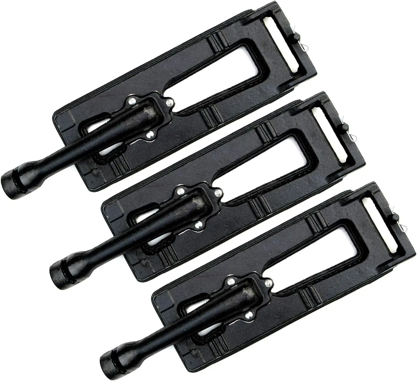 

Запасные части Direct Store Parts DB104 (3 шт.) 16-дюймовые чугунные горелки для газовых грилей, прочные и эффективные