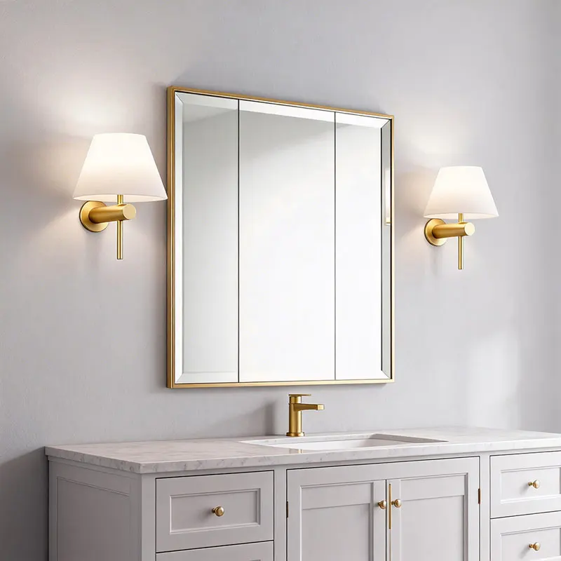 European Modern Minimalist Bedside Cloth Lamp Hotel Room Lighting Staircase Corridor Study Room Decoration Wall Creative Lamp