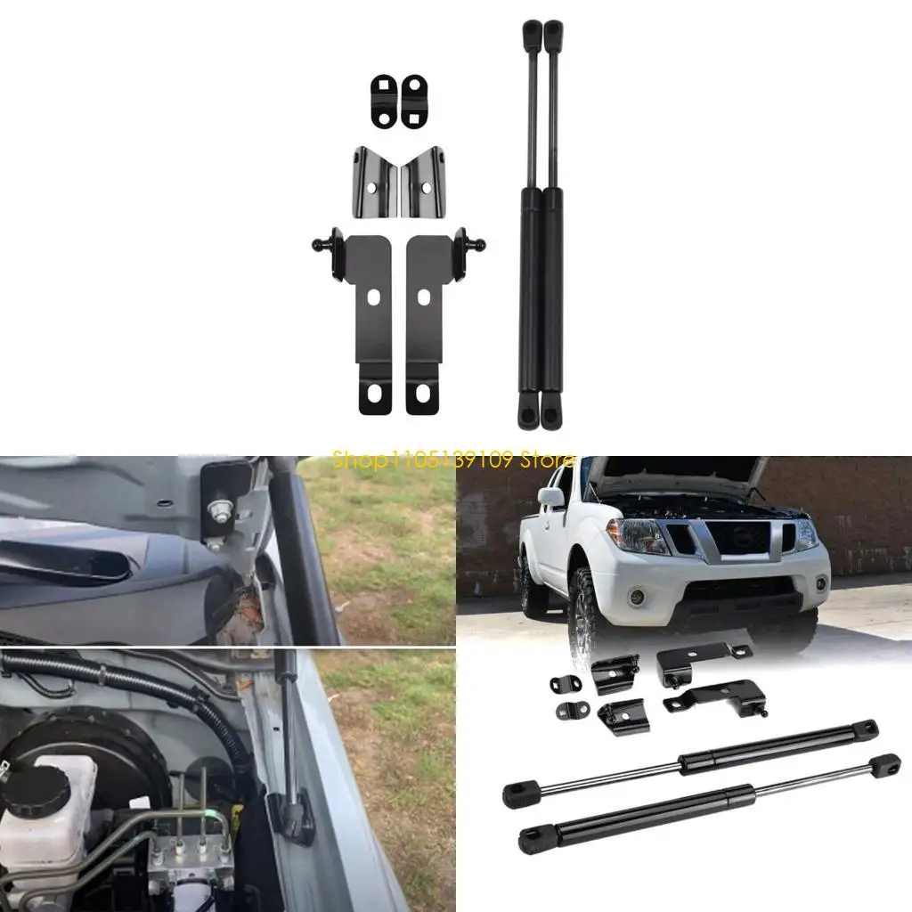 

Комплект сменных стоек капота с газовой пружиной, грузоподъемность 700N для пикапа D40 ACMAT