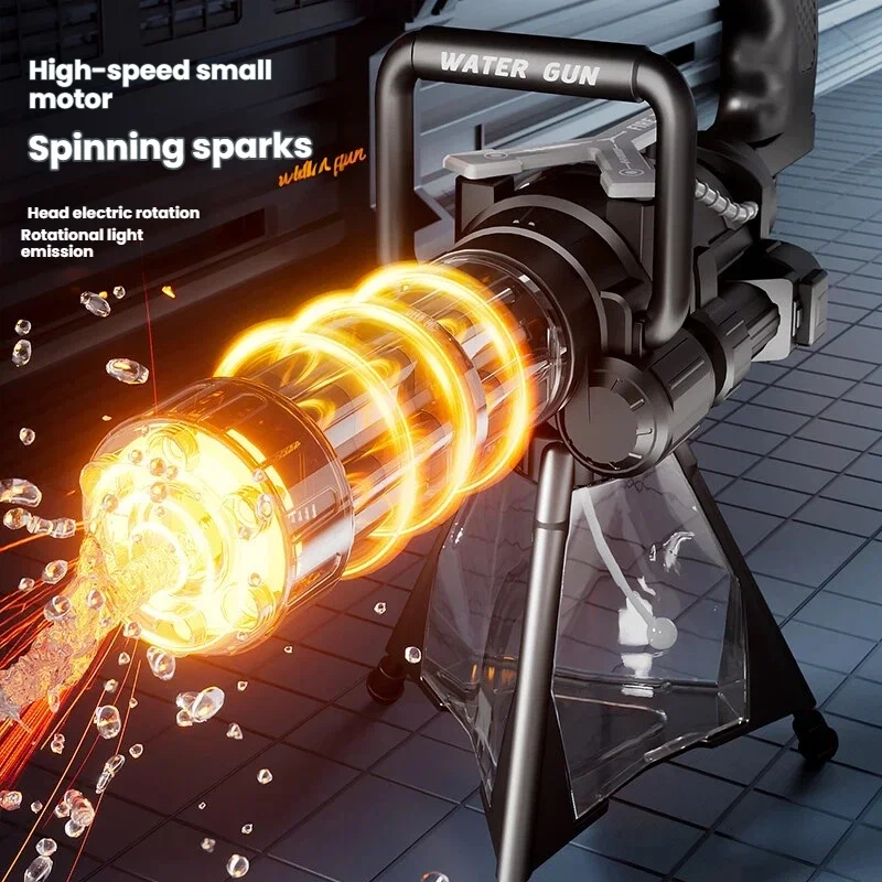 Pistolet à Eau Électrique Gatling