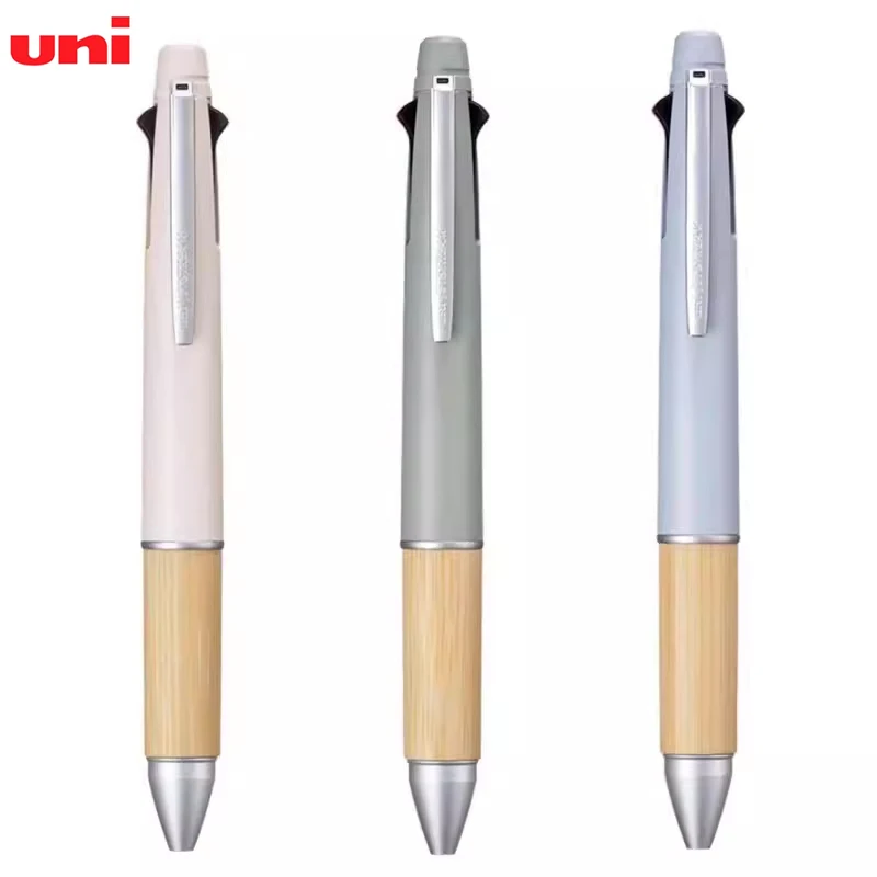 Uni Ballpoint Pen Oak Multi-function Jetstream Medium Oily 0.5mm Automatic Pencil 0.5mm MSXE5-2000B Stationery School Supplies