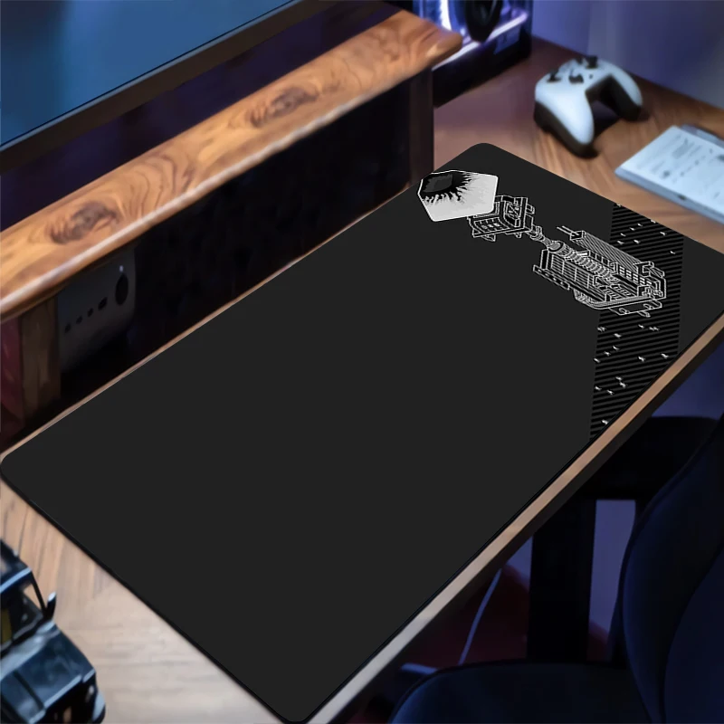 

Mouse Pad Extended Gaming Switch Mousepad With Stitched Edges Desk Mat Non-Slip Base Computer Exquisite Keyboard Pad For Laptop