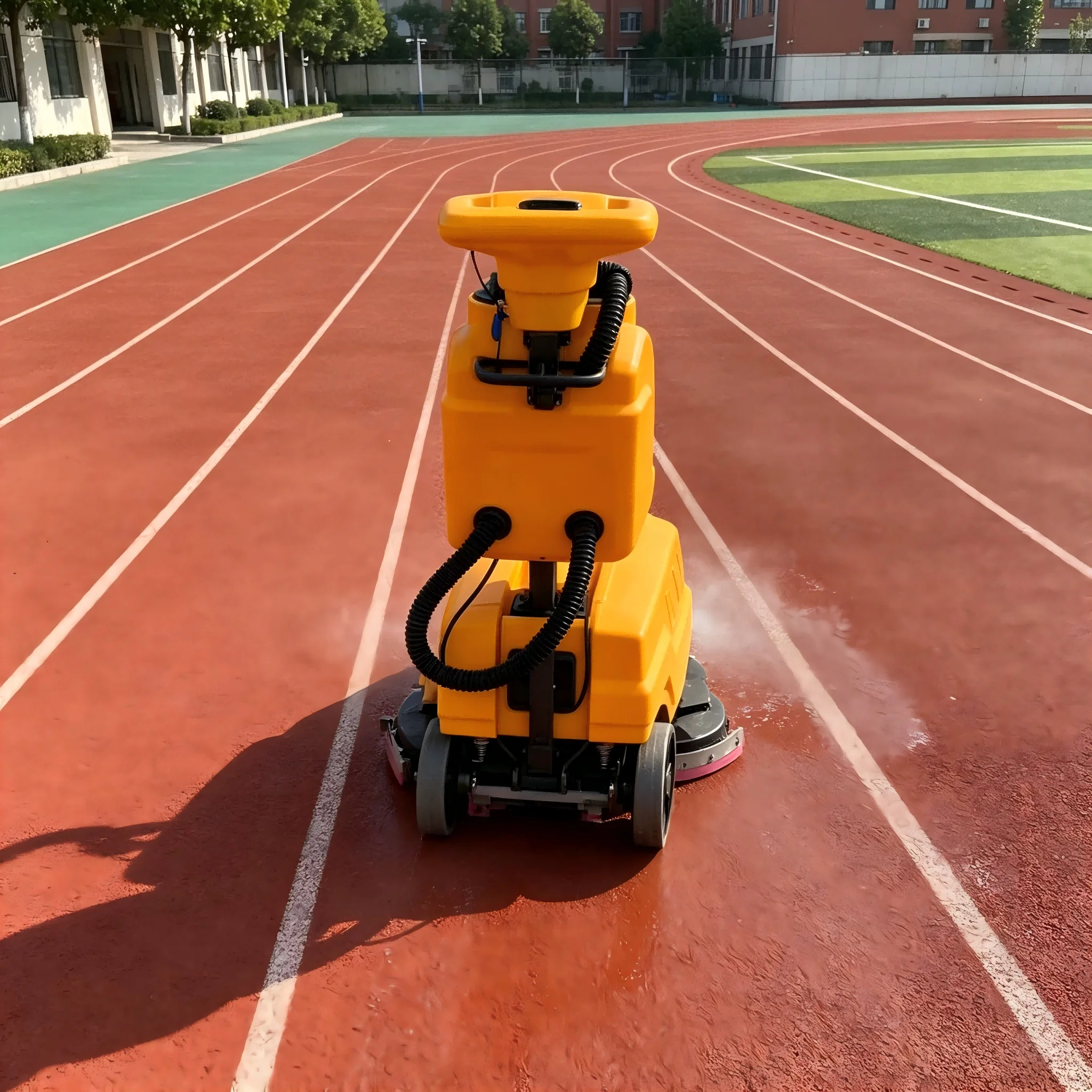 Floor Scrubber Machine Walk Behind - Walk-Behind Floor Scrubber Dryer Automatic Floor