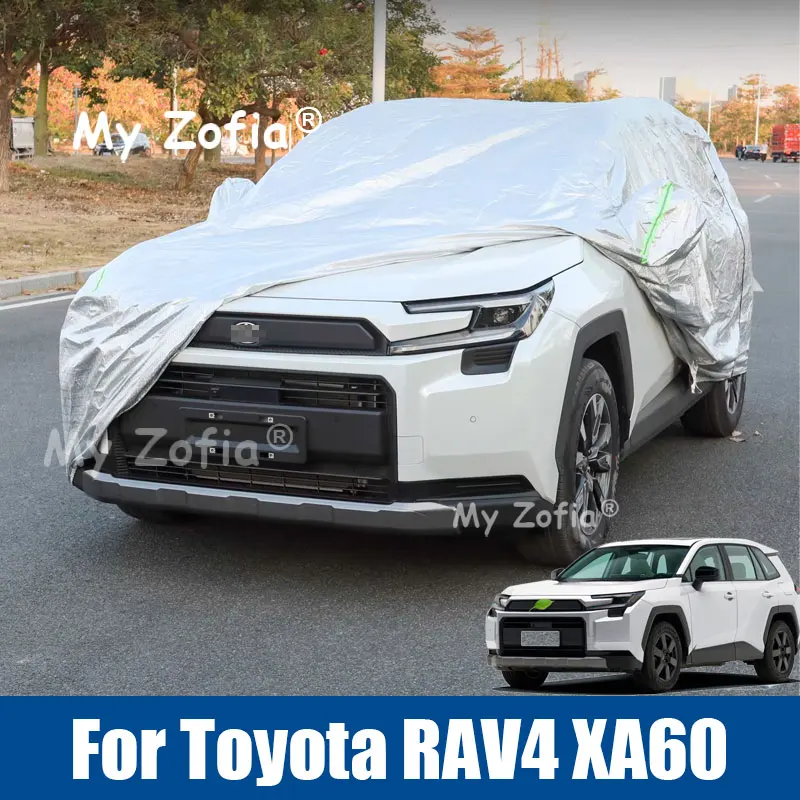 

For Toyota RAV4 XA60 2026 2027 Full Car Covers Outdoor Sun Anti UV Rain Snow Dust Protection Oxford Cloth