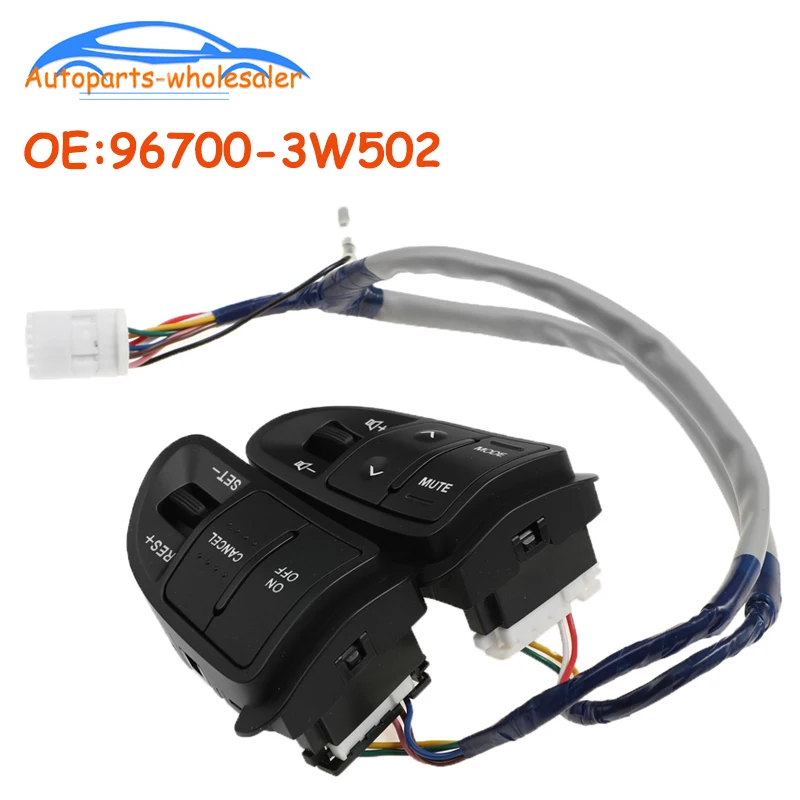 96700-3W502 For Kia Sportage 2012-2015 ceed sid 2010 2011 Steering Wheel Button Cruise Volume Control Switch Answering Phone