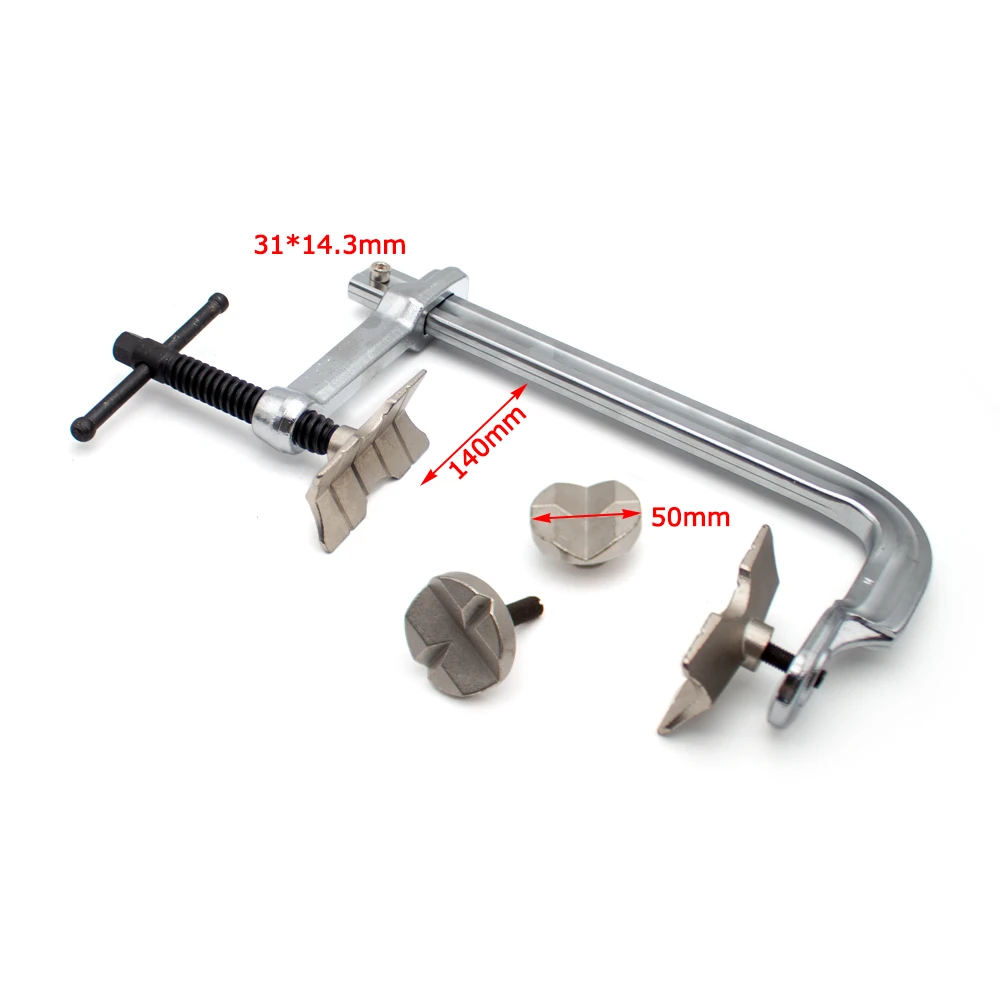 Heavy-Duty Pipe Welding Clamp – Multi-Function Cylinder Fixing Tool with Quick-Change Feet