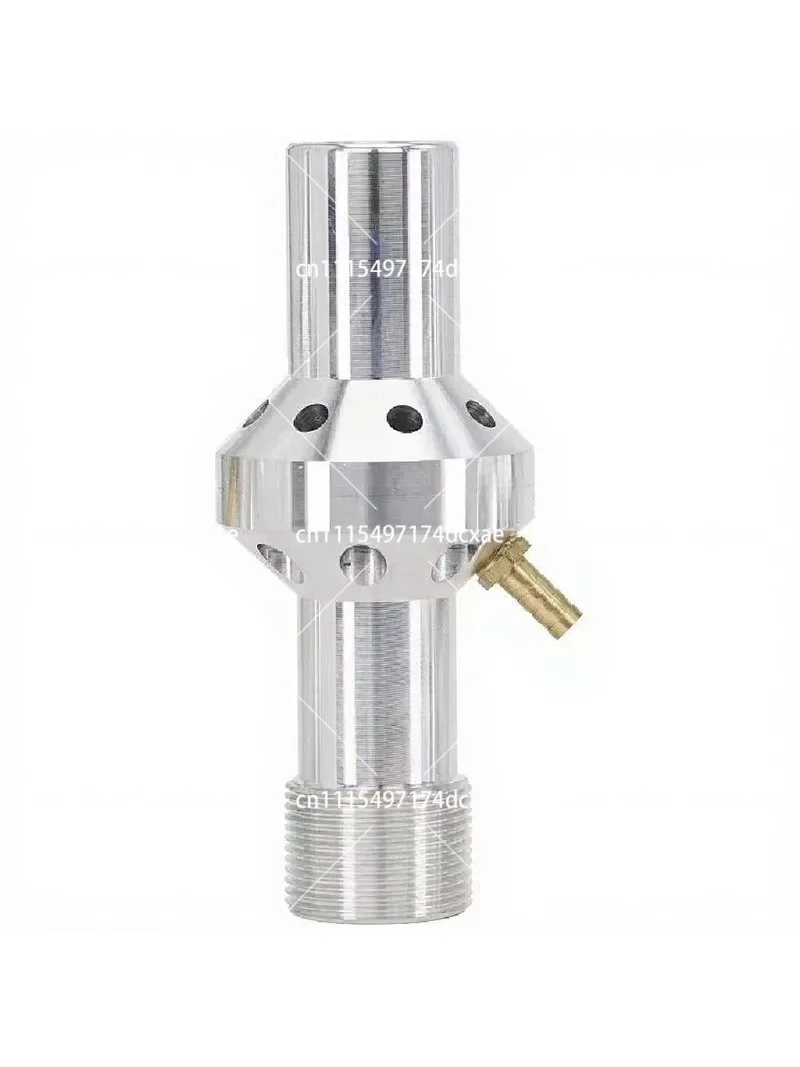 50mm Aluminum Shell with 50mm Thread, New Dust-Free Water Sensing Nozzle