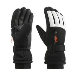 Winter Warm Skiing Gloves Men's and Women's Professional Warm Snow Gloves Waterproof Windproof Cycling Gloves Touch Screen