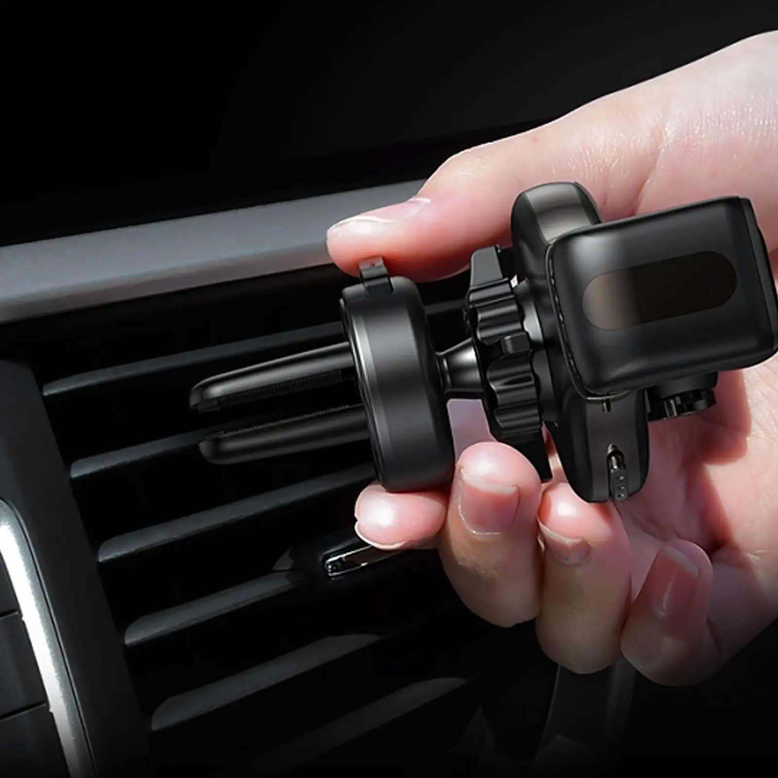Universal Hands Free Car Phone Stand Holder Clips Accessories Vent Mobile Phone Dashboard Windshield Holder