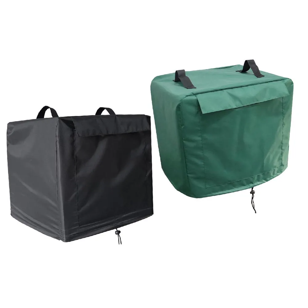 1 Piece Black 210D Oxford Pizza Oven Cover With Storage Pocket UV Weather For Outdoor Square Cooking Equipment Bag