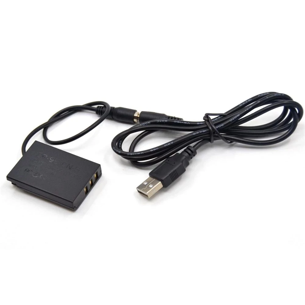 USB DC Power Supply Cable CP-95 DC Coupler NP-95 Dummy Battery for Fujifilm F30 X70 X-S1 X100 X100T Real 3D W1 F31 FD F31FD