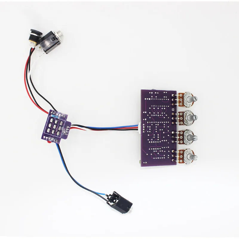 DIY Electric Guitar Monolithic Effect for Faux Echo Delay Board