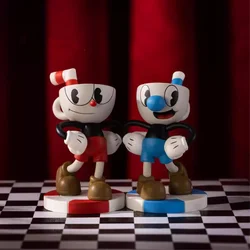 Cuphead Mugman Great Adventure Blind Box Mystery Box Funny Grim Matchstick Root Pack Cuphead Action Figure Doll Toy For Girls