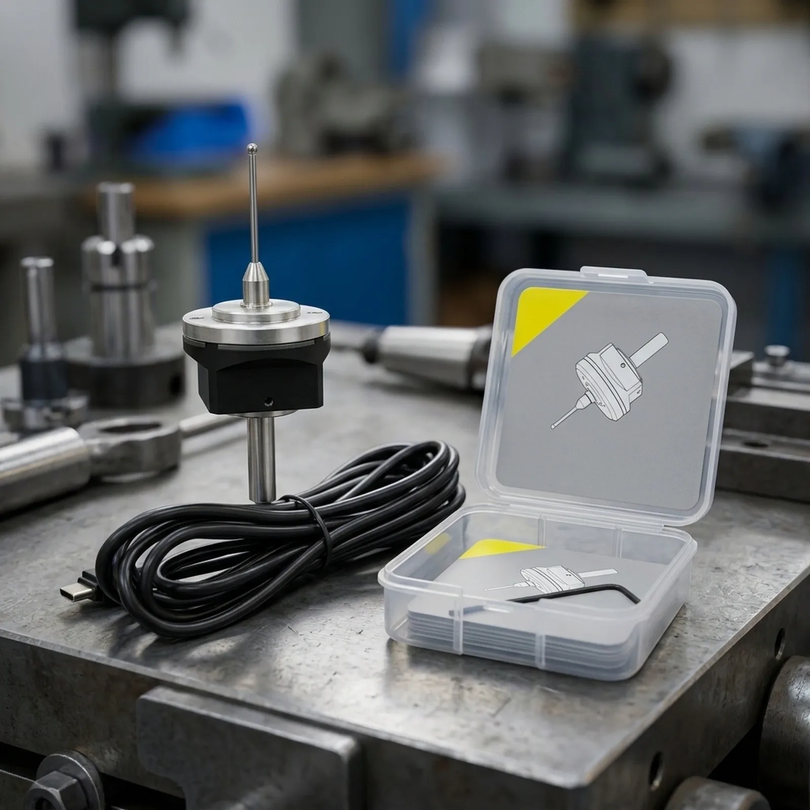 TP06 For 3D Touch Probe For Edge Center Finder For V6 CNC Router Milling Machine Tool Stainless Steel High 5V-24V DC ±X±Y+Z