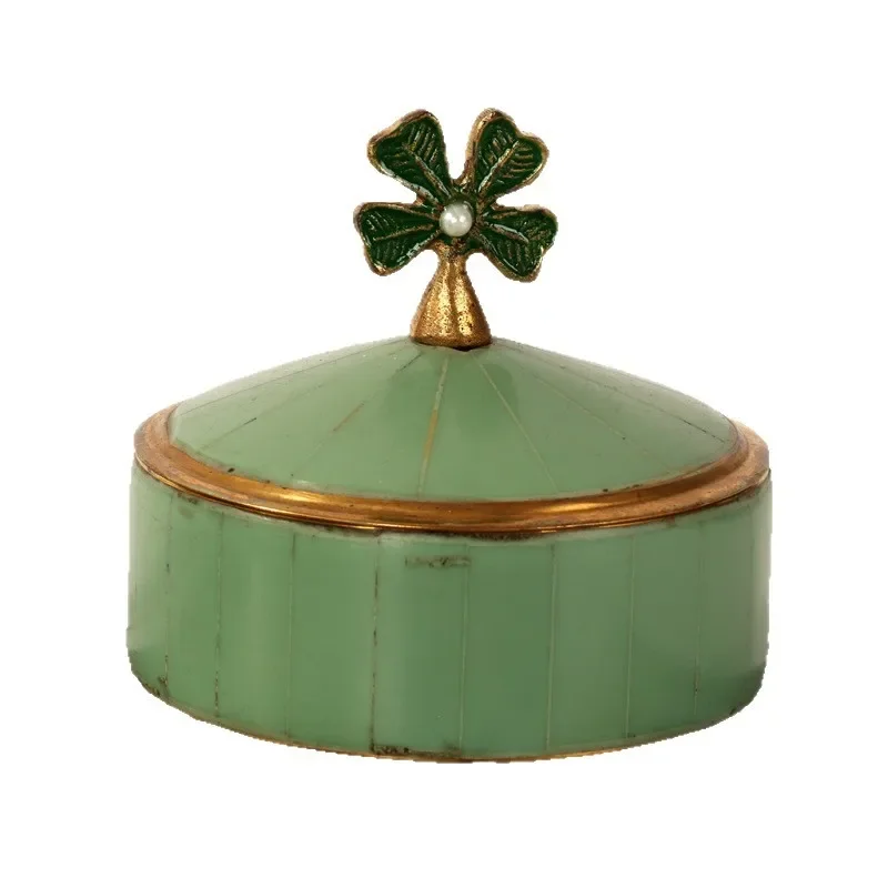 India imported retro jewelry storage box coffee shop model room personalized decorative ornament