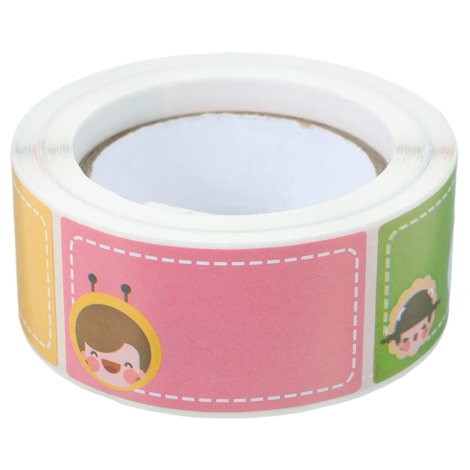 

1 Roll Name Stickers for Kids Waterproof Self-Adhesive Label Stickers Blank Name Tags for School Home Organization Classifying