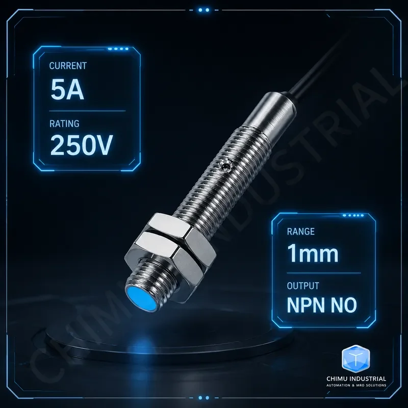 【CHIMU INDUSTRIAL】 for LJ6A3-1-Z/BX/AX/BY/AY/EX/DX Metal Proximity Switch Threaded DC Sensor