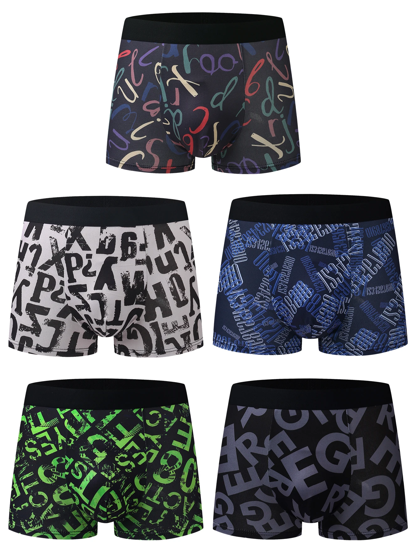10-Pack Men's Fashion Print Bo - Multi Pack Underwear ulasan dan harga