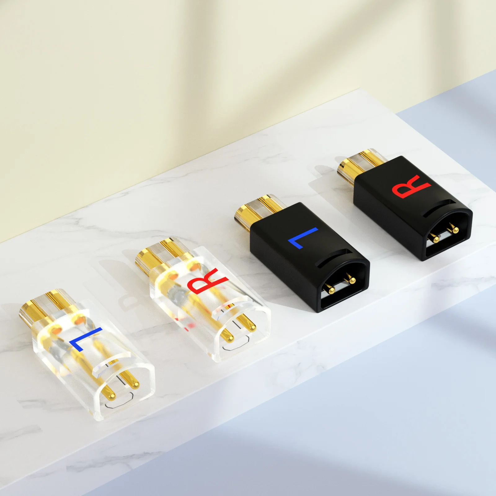 1Pair Earphone Adap… - image