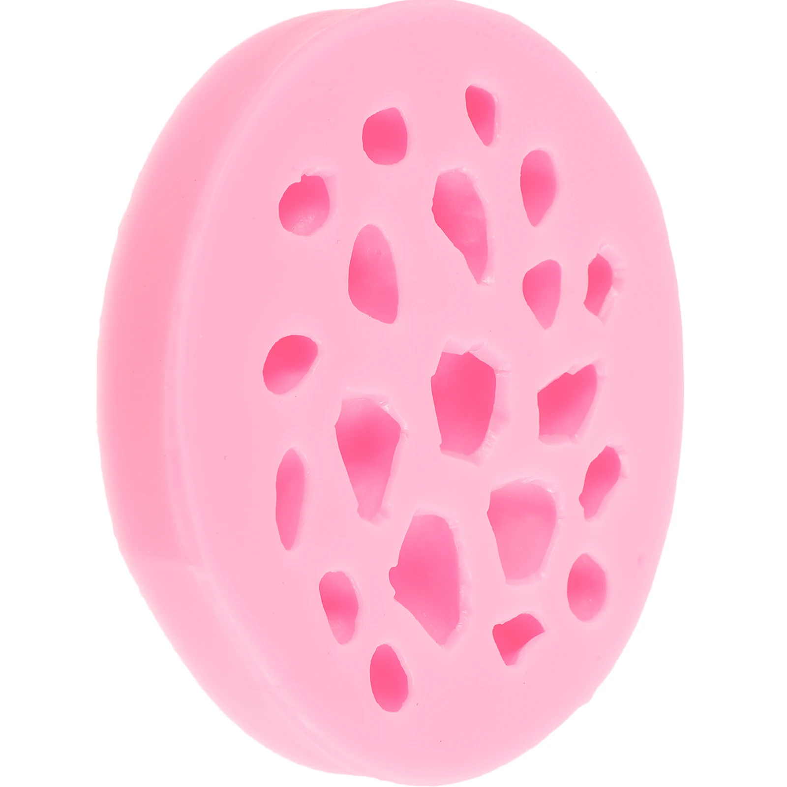 

Silica Gel Chocolate Tools Stone Silicone Moulds Smooth Surface Easy Demold Pink DIY Jewelry Accessories Parts