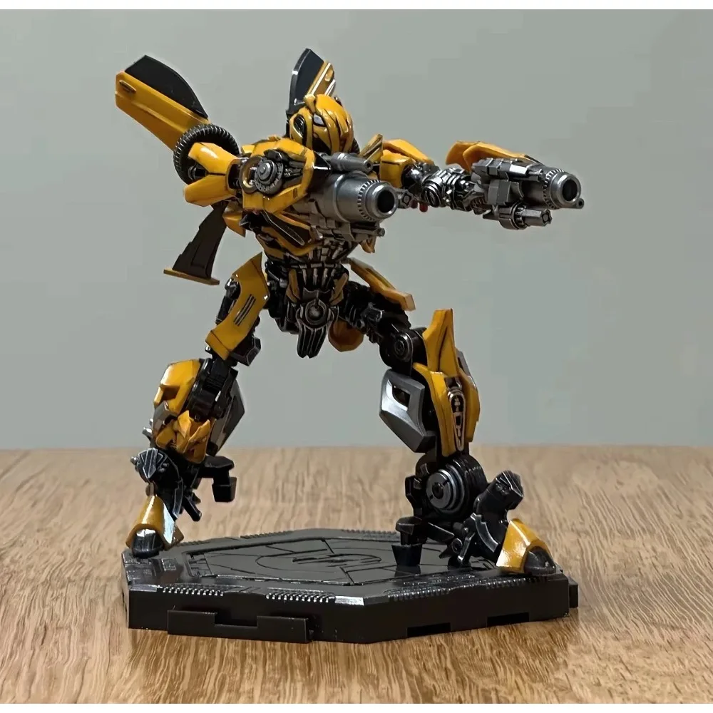 In Stock Smart Kit Transformers TF-5 BEE 08105 Glue-free Movable Assembly Model Car Robot Action Figures Toys Holiday Gifts