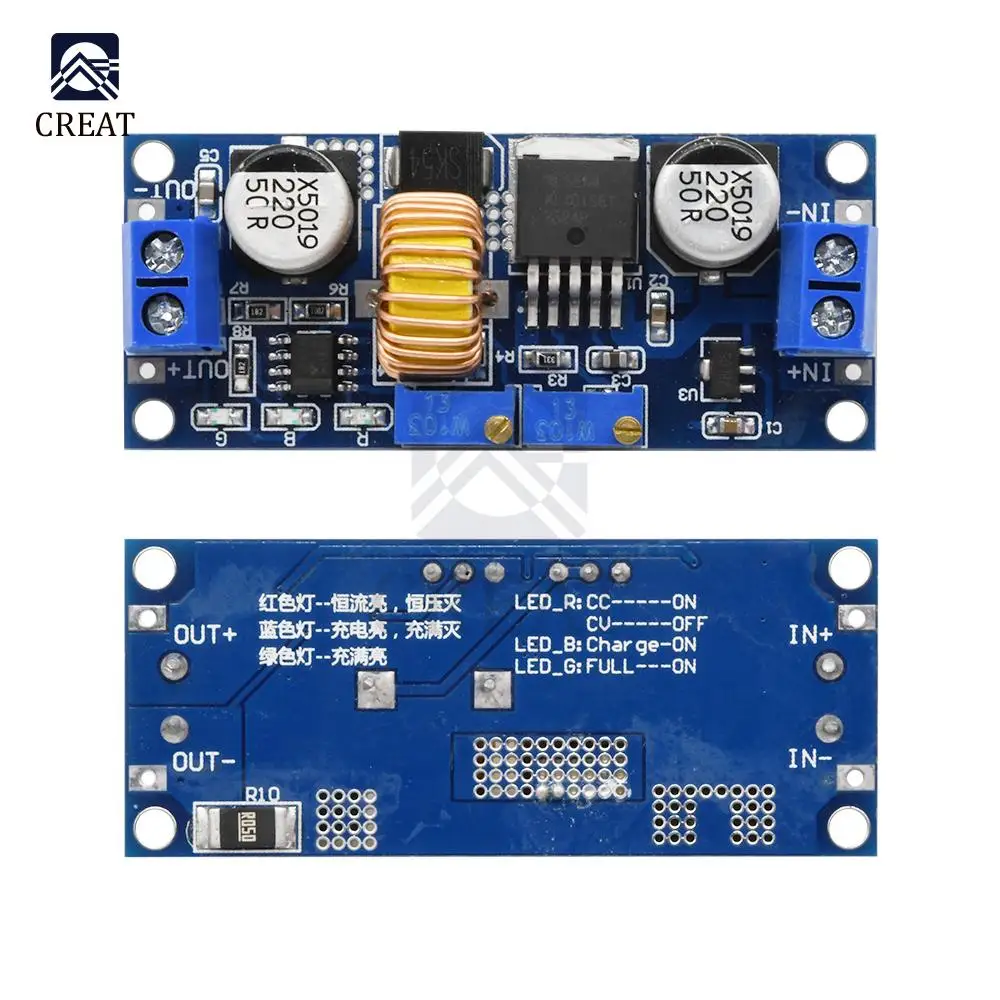 XL4015 5A DC to DC CC CV Lithium Battery Step down Charging Board Led Power Converter Lithium Charger Step Down Module XL4015 E1