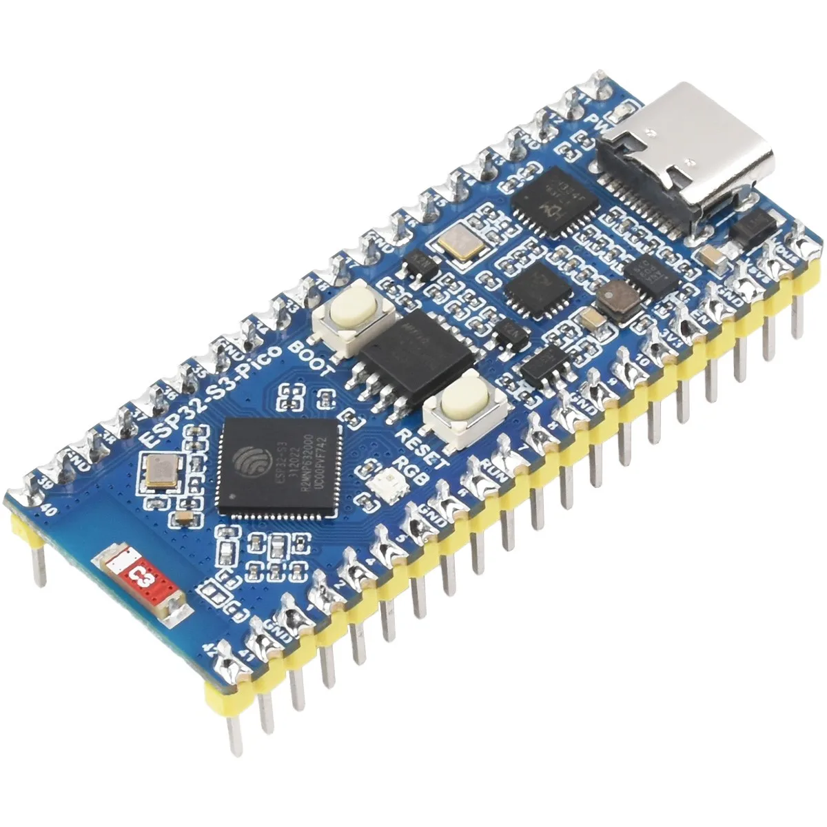 Dwurdzeniowy procesor Waveshare ESP32-S3 Pico o częstotliwości do 240 MHz, mikrokontroler ESP32-S3 2,4 GHz Wi-Fi Development Board — zdjęcie produktu 7