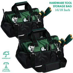 16/18 Inch Waterproof Multifunctional Tool Bags 1680d Oxford Cloth Storage Bag Tool Kit Tool Box Repair Storage Electrician Bag