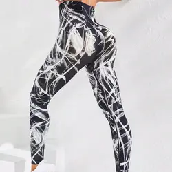 Tie Dye Sem Costura Leggings Mulheres para Ginásio Calças de Yoga Push Up Treino Esportes Leggings Calças de Cintura Alta Senhoras Roupas de Fitness